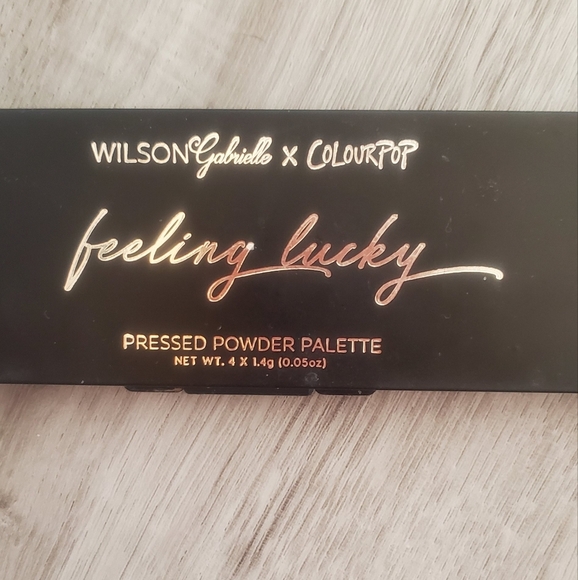 💚5/$25 Colourpop Wilson Gabrielle Pressed Eyeshadow Palette Neutral Gold - Picture 4 of 6